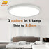 3-in-1 LED Deckenleuchte 44 W dimmbar